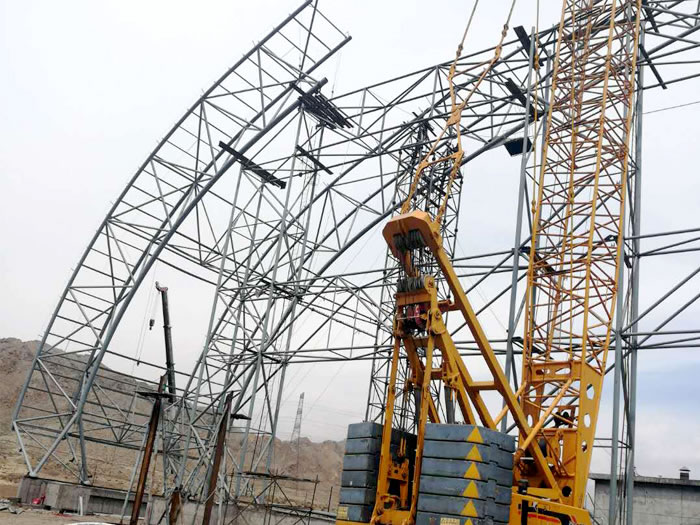 青海烏海電廠管桁架